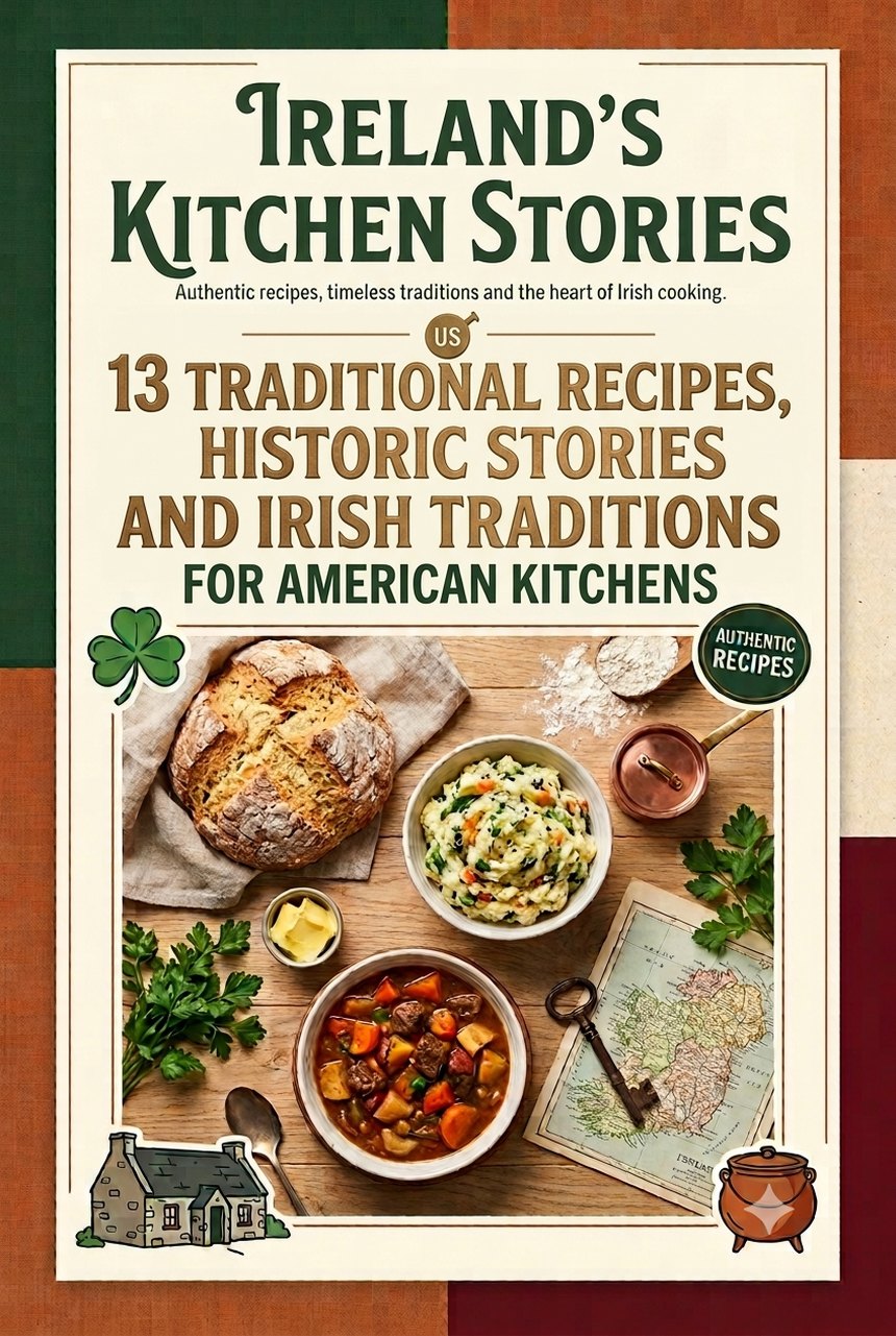 Ireland's Kitchen Stories — Cook Your Way Through Ireland cookbook cover